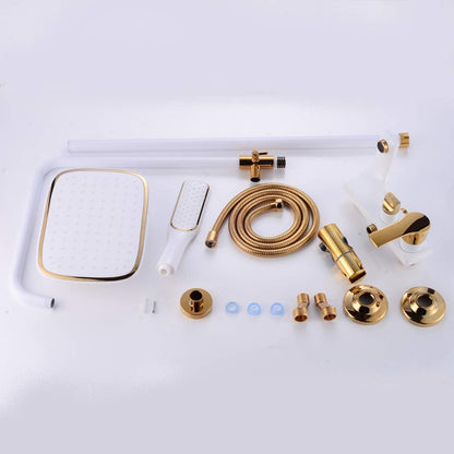 "Piano Bathroom Fittings Set – Includes Basin Mixer Tap Wa,ll- Complete Bathware Kit"