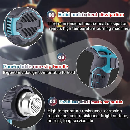Makita DHG181 18V Heat Gun 550°C