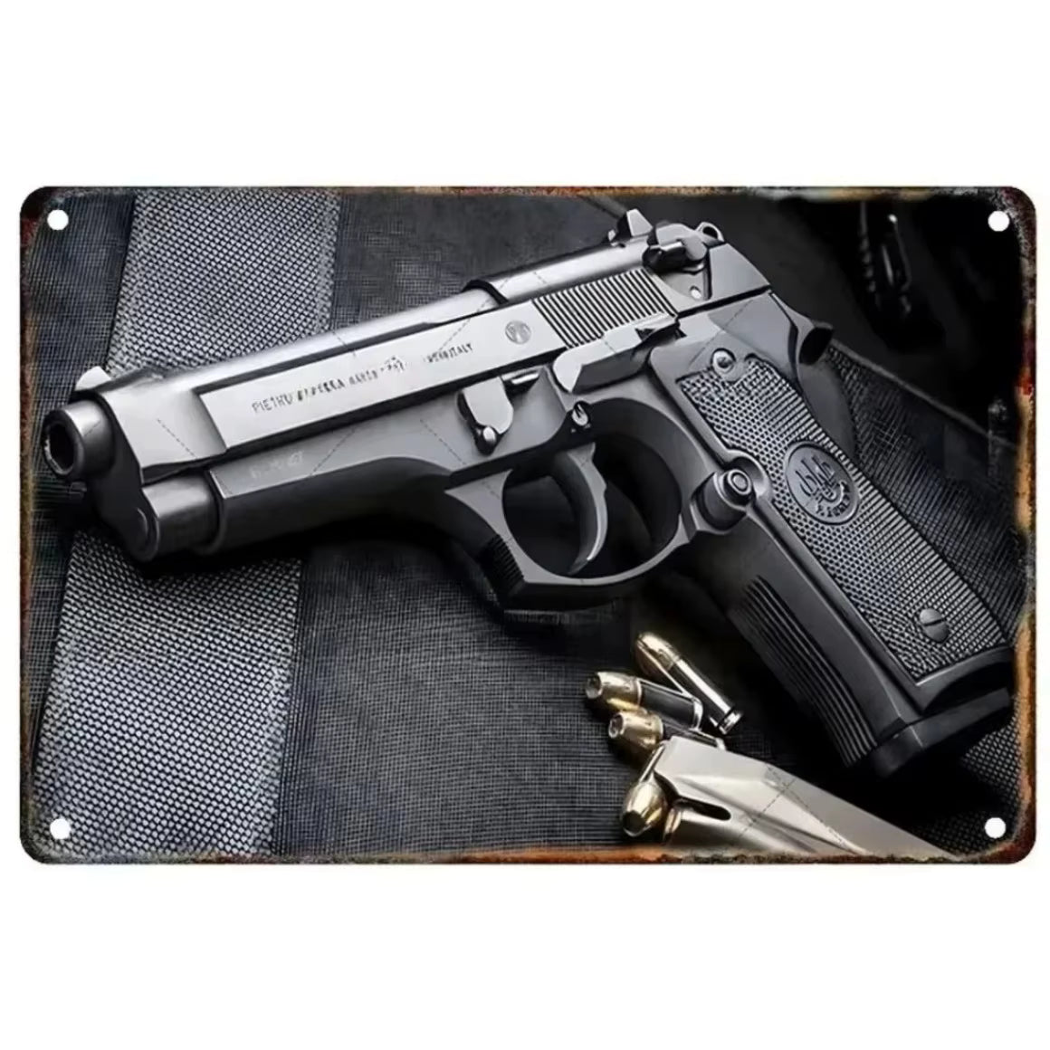 Tactical Metal Sign