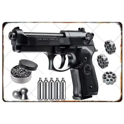 Tactical Metal Sign