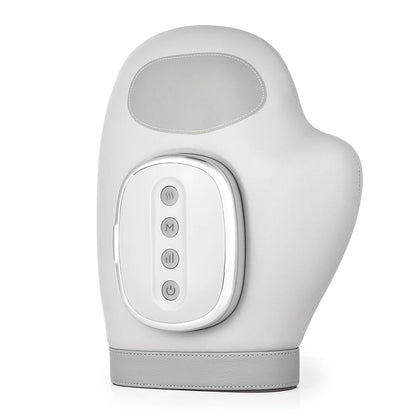 Electric Hand Massager With Heat Compression, Carpal Tunnel Relief, Kneading Rollers, Portable Vibrating Gloves