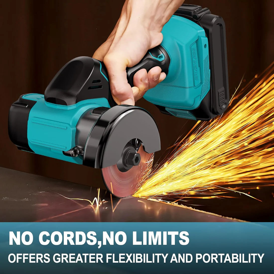 Makita 3 Inch Cordless Angle Grinder